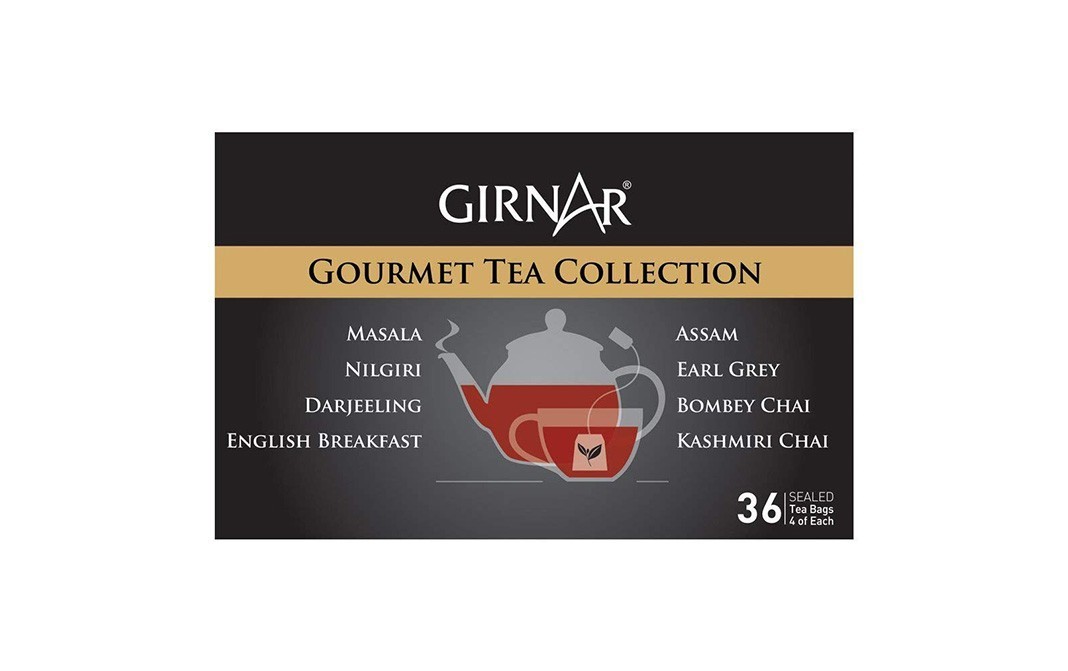 Girnar Gourmet Tea Collection    Box  36 pcs